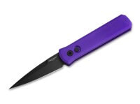 Taschenmesser, Violett, Druckknopf, Druckknopf, 154CM, Aluminium Taschenmesser, Violett, Druckknopf, Druckknopf, 154CM, Aluminium