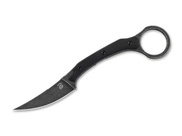 Feststehendes Messer, Schwarz, M390, G10
