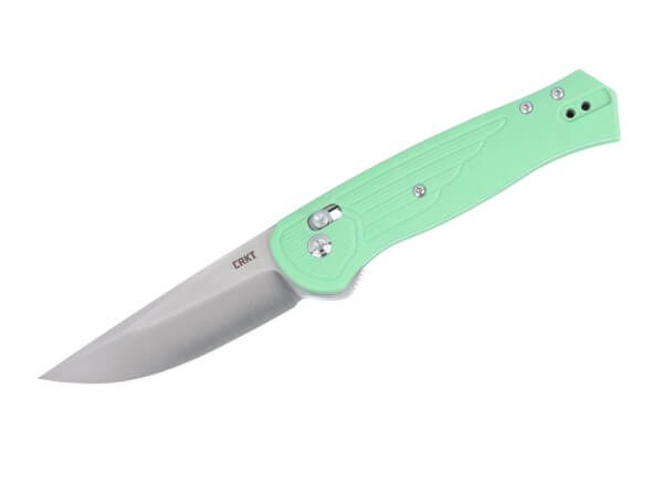 Taschenmesser, Grün, Flipper, Crossbar Lock, CPM-S-35VN, GRN