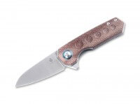 Taschenmesser, Braun, Flipper, Linerlock, N690, Micarta Taschenmesser, Braun, Flipper, Linerlock, N690, Micarta