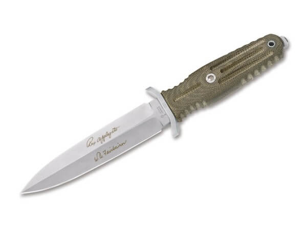 Feststehendes Messer, Grün, 440C, Micarta