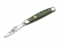 Taschenmesser, Grün, Nagelhau, 440C, Maserbirkenholz Taschenmesser, Grün, Nagelhau, 440C, Maserbirkenholz