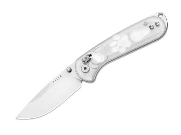 Taschenmesser, Transparent, Daumenpin, Clutch Lock, AEB-L, Acryl