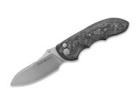 Taschenmesser, Schwarz, Daumenpin, Button Lock, MagnaCut, Kohlefaser Taschenmesser, Schwarz, Daumenpin, Button Lock, MagnaCut, Kohlefaser