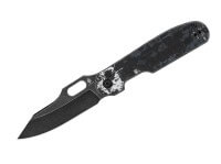 Taschenmesser, Schwarz, Daumenöffnung, Button Lock, CPM-S-90V, Kohlefaser Taschenmesser, Schwarz, Daumenöffnung, Button Lock, CPM-S-90V, Kohlefaser