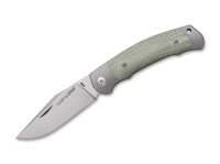 Taschenmesser, Grün, Nagelhau, Slipjoint, M390, Micarta Taschenmesser, Grün, Nagelhau, Slipjoint, M390, Micarta