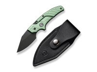 Feststehendes Messer, Grün, 14C28N, Aluminium Feststehendes Messer, Grün, 14C28N, Aluminium