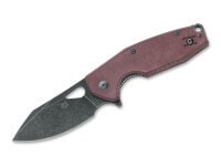 Taschenmesser, Rot, Flipper, Linerlock, Sonstiges, Micarta Taschenmesser, Rot, Flipper, Linerlock, Sonstiges, Micarta