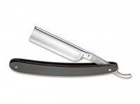 Rasiermesser, Schwarz, Kohlenstoffstahl, Mooreichenholz Rasiermesser, Schwarz, Kohlenstoffstahl, Mooreichenholz