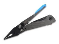 Multitool, Grau, Daumenpin, D2, Edelstahl Multitool, Grau, Daumenpin, D2, Edelstahl