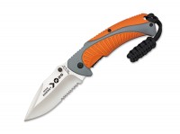 Taschenmesser, Orange, Daumenpin, Linerlock, 7Cr17MoV, Aluminium Taschenmesser, Orange, Daumenpin, Linerlock, 7Cr17MoV, Aluminium