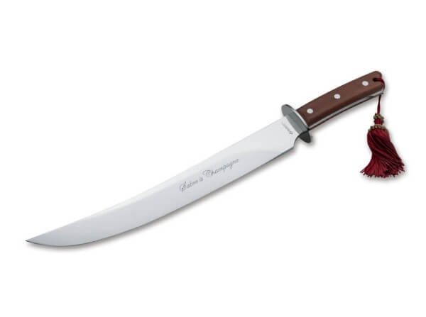 Champagnersäbel, Braun, Feststehend, 4116, Bubingaholz