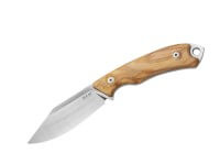 Feststehendes Messer, Braun, Elmax, Olivenholz Feststehendes Messer, Braun, Elmax, Olivenholz