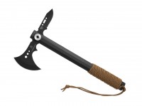 Axt / Tomahawk, Schwarz, 1095, Paracord Axt / Tomahawk, Schwarz, 1095, Paracord