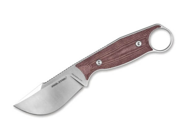 Feststehendes Messer, Rot, N690, Micarta