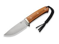 Feststehendes Messer, Braun, Nitro-V, Bubingaholz Feststehendes Messer, Braun, Nitro-V, Bubingaholz