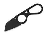 Feststehendes Messer, Schwarz, D2, Edelstahl Feststehendes Messer, Schwarz, D2, Edelstahl