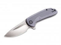 Taschenmesser, Grau, Flipper, Linerlock, D2, G10 Taschenmesser, Grau, Flipper, Linerlock, D2, G10