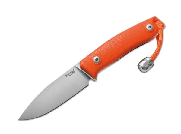 Feststehendes Messer, Orange, Feststehend, M390, G10