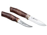Feststehendes Messer, Braun, Feststehend, 12C27, Birkenholz Feststehendes Messer, Braun, Feststehend, 12C27, Birkenholz