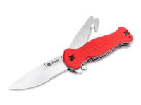 Taschenmesser, Rot, Flipper, Linerlock, D2, G10 Taschenmesser, Rot, Flipper, Linerlock, D2, G10