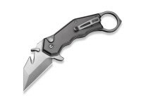 Taschenmesser, Grau, Flipper, Button Lock, Nitro-V, Aluminium Taschenmesser, Grau, Flipper, Button Lock, Nitro-V, Aluminium