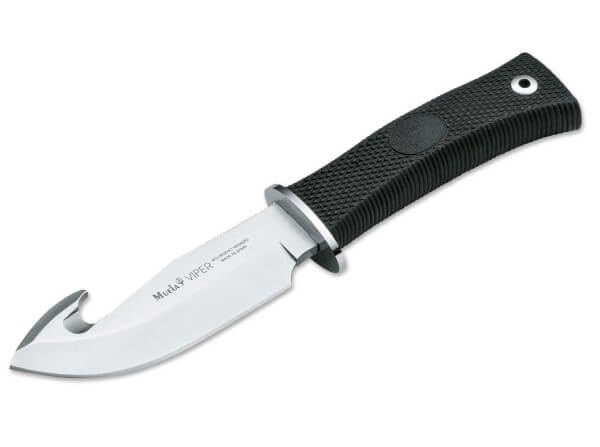 Feststehendes Messer, Schwarz, Feststehend, 4116, Plastisches Elastomer