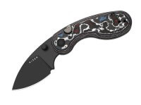 Taschenmesser, Mehrfarbig, Daumenöffnung, Button Lock, M390, Kohlefaser Taschenmesser, Mehrfarbig, Daumenöffnung, Button Lock, M390, Kohlefaser