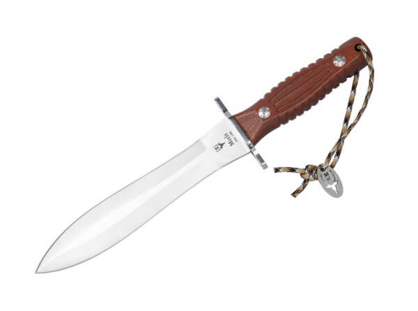 Feststehendes Messer, Braun, 4116, Micarta