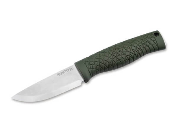 Feststehendes Messer, Grün, CPM-3V, TPE