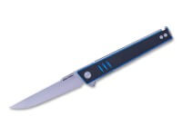 Taschenmesser, Blau, Flipper, Linerlock, 14C28N, G10 Taschenmesser, Blau, Flipper, Linerlock, 14C28N, G10