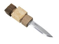 Feststehendes Messer, Braun, Edelstahl, Birkenholz Feststehendes Messer, Braun, Edelstahl, Birkenholz
