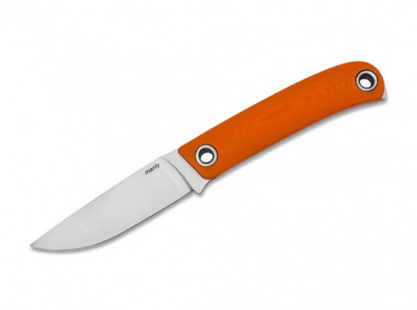 Feststehendes Messer, Orange, Feststehend, CPM-154, G10