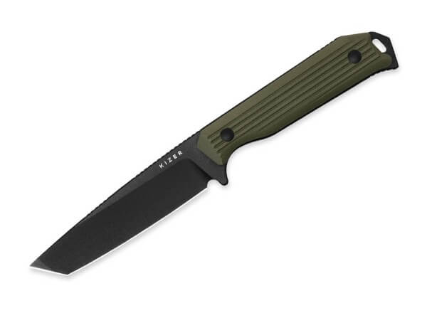 Feststehendes Messer, Schwarz, AEB-L, G10