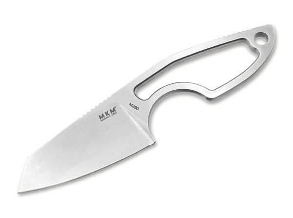 Feststehendes Messer, Silber, Feststehend, M390, Edelstahl
