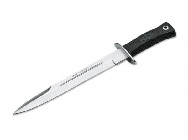 Feststehendes Messer, Schwarz, 420, Plastisches Elastomer