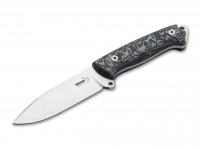 Feststehendes Messer, Grau, Feststehend, MoVa, Micarta Feststehendes Messer, Grau, Feststehend, MoVa, Micarta