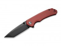 Taschenmesser, Rot, Daumenpin, Linerlock, D2, G10 Taschenmesser, Rot, Daumenpin, Linerlock, D2, G10
