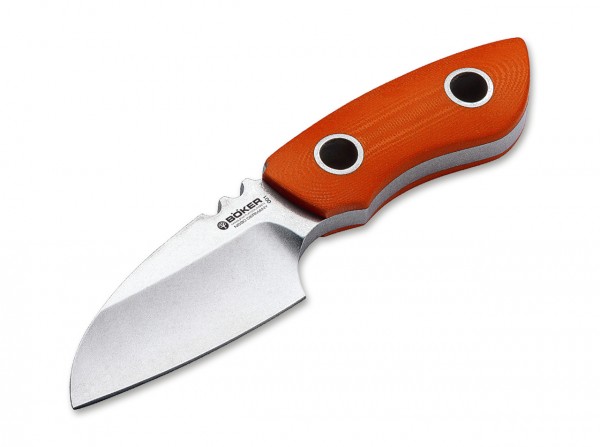 Feststehendes Messer, Orange, Feststehend, N690, G10