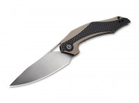 Taschenmesser, Khaki, Flipper, Linerlock, D2, G10 Taschenmesser, Khaki, Flipper, Linerlock, D2, G10