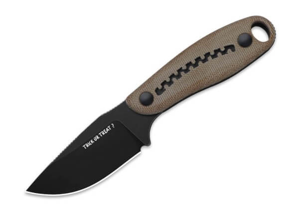 Feststehendes Messer, Braun, Nitro-V, Micarta