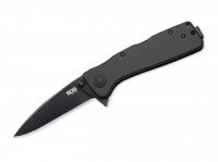 Taschenmesser, Schwarz, Flipper, Backlock, AUS-8, Aluminium Taschenmesser, Schwarz, Flipper, Backlock, AUS-8, Aluminium