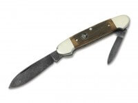 Taschenmesser, Braun, Nagelhau, Slipjoint, C75, Eichenholz Taschenmesser, Braun, Nagelhau, Slipjoint, C75, Eichenholz