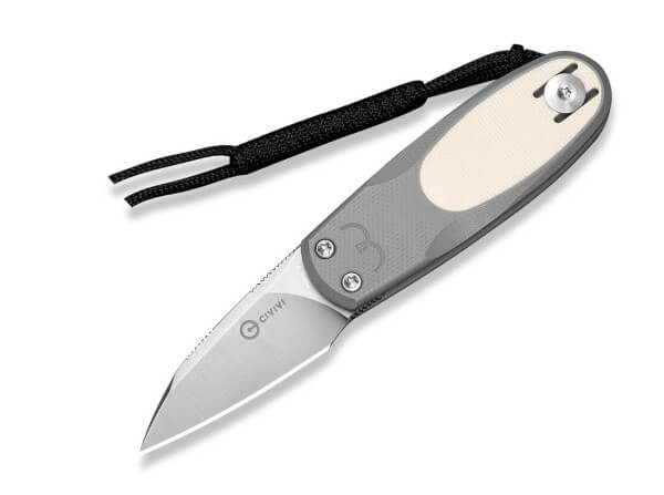 Taschenmesser, Grau, Flipper, Slipjoint, Nitro-V, G10