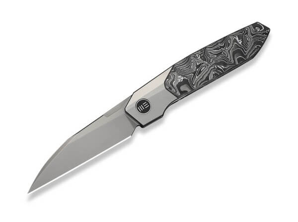 Taschenmesser, Grau, Flipper, Bolster Release, M390, Titan