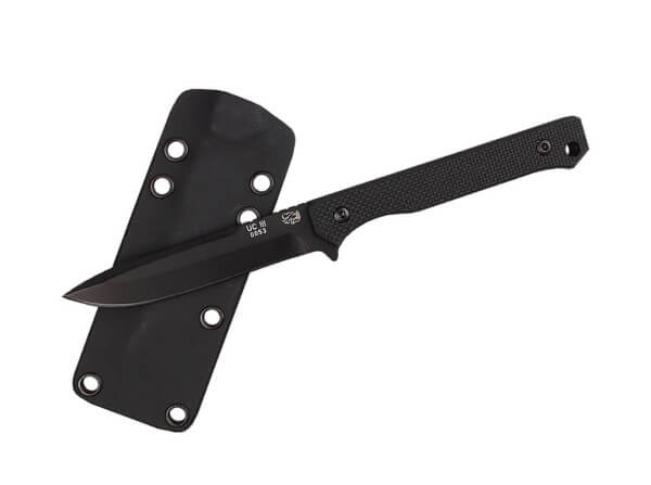 Feststehendes Messer, Schwarz, Eickhorn Professional, G10