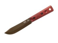 Feststehendes Messer, Rot, 1095, Micarta Feststehendes Messer, Rot, 1095, Micarta