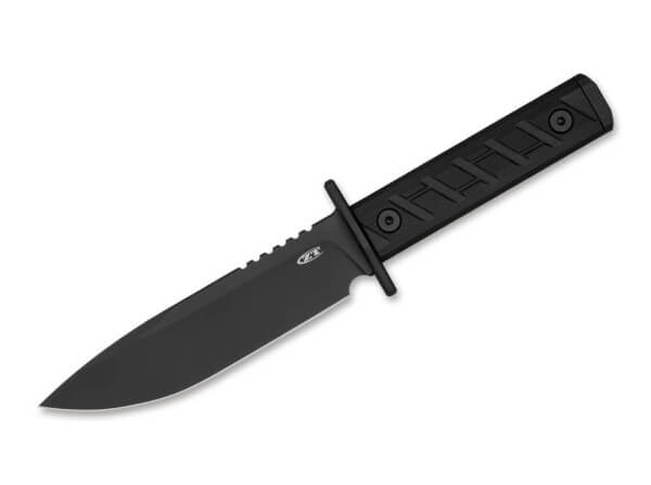 Feststehendes Messer, Schwarz, CPM-3V, G10
