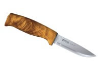 Feststehendes Messer, Braun, 12C27, Birkenholz Feststehendes Messer, Braun, 12C27, Birkenholz