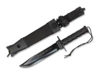 Feststehendes Messer, Schwarz, MoVa, Edelstahl Feststehendes Messer, Schwarz, MoVa, Edelstahl